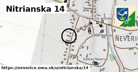 Nitrianska 14, Neverice