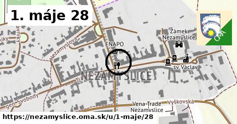 1. máje 28, Nezamyslice
