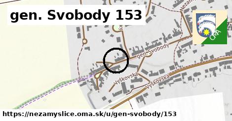 gen. Svobody 153, Nezamyslice