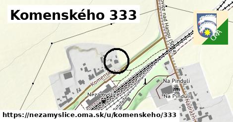 Komenského 333, Nezamyslice