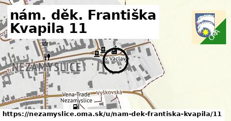 nám. děk. Františka Kvapila 11, Nezamyslice