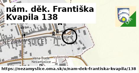 nám. děk. Františka Kvapila 138, Nezamyslice