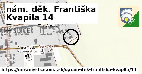 nám. děk. Františka Kvapila 14, Nezamyslice