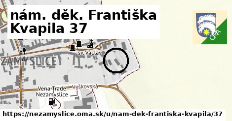 nám. děk. Františka Kvapila 37, Nezamyslice