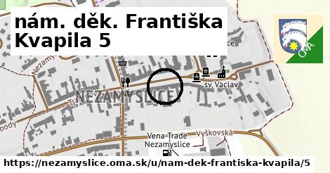 nám. děk. Františka Kvapila 5, Nezamyslice