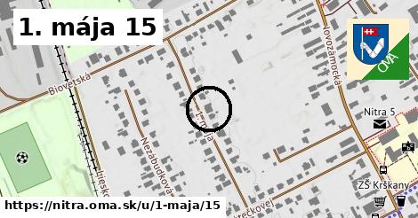 1. mája 15, Nitra