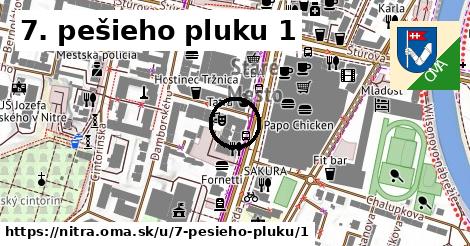 7. pešieho pluku 1, Nitra