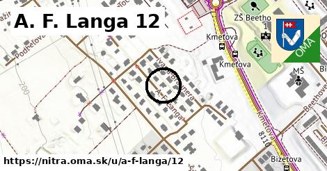 A. F. Langa 12, Nitra