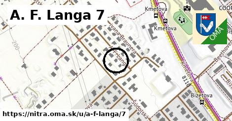 A. F. Langa 7, Nitra