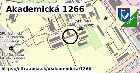 Akademická 1266, Nitra