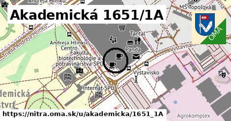 Akademická 1651/1A, Nitra