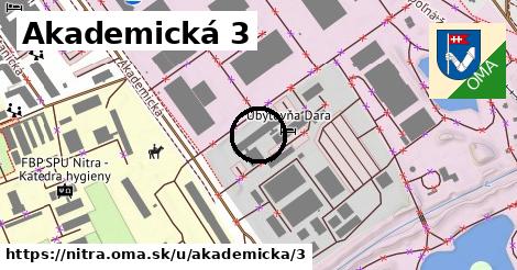 Akademická 3, Nitra