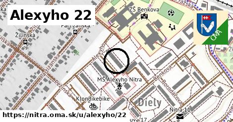 Alexyho 22, Nitra