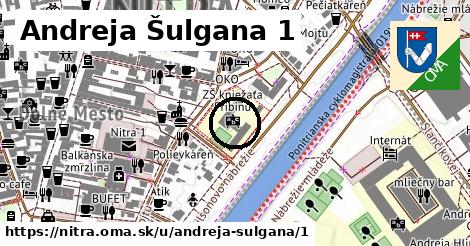 Andreja Šulgana 1, Nitra