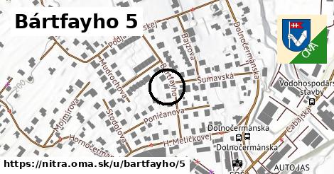 Bártfayho 5, Nitra