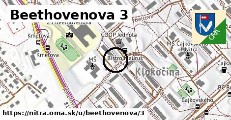 Beethovenova 3, Nitra