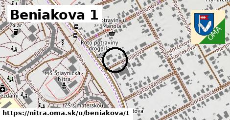 Beniakova 1, Nitra