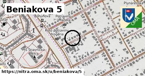 Beniakova 5, Nitra