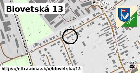 Biovetská 13, Nitra