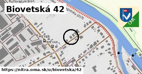 Biovetská 42, Nitra