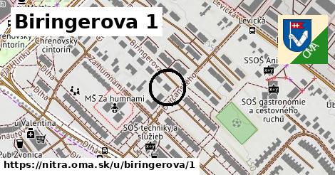 Biringerova 1, Nitra