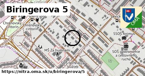 Biringerova 5, Nitra