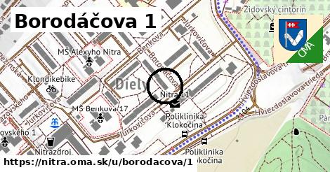 Borodáčova 1, Nitra