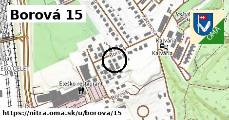 Borová 15, Nitra