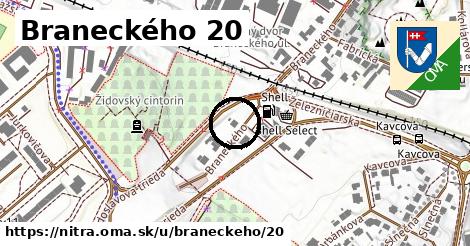 Braneckého 20, Nitra