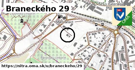 Braneckého 29, Nitra