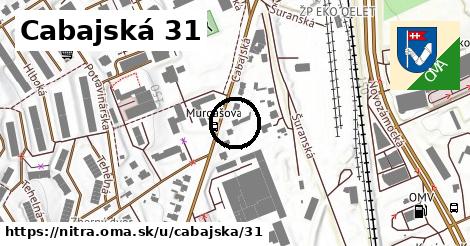 Cabajská 31, Nitra