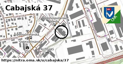 Cabajská 37, Nitra