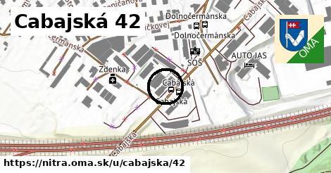 Cabajská 42, Nitra