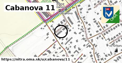 Cabanova 11, Nitra