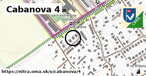 Cabanova 4, Nitra
