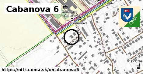 Cabanova 6, Nitra