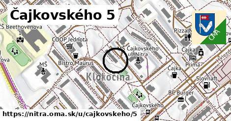 Čajkovského 5, Nitra