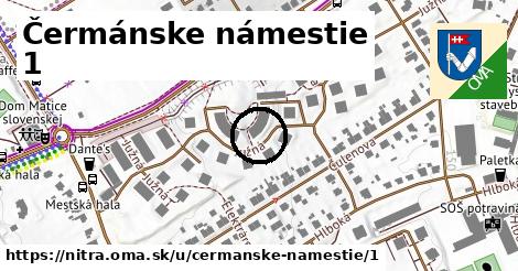 Čermánske námestie 1, Nitra