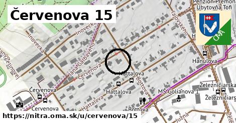 Červenova 15, Nitra