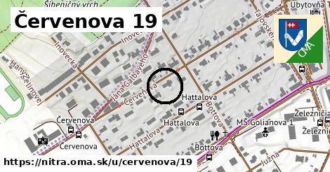 Červenova 19, Nitra