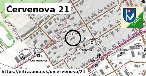 Červenova 21, Nitra