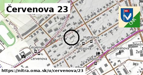 Červenova 23, Nitra