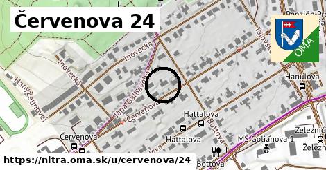 Červenova 24, Nitra