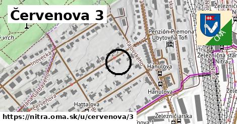 Červenova 3, Nitra