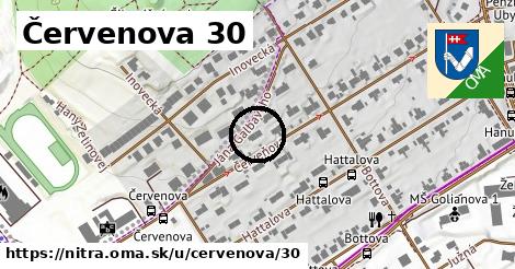 Červenova 30, Nitra