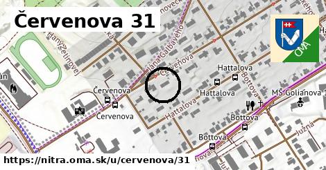 Červenova 31, Nitra