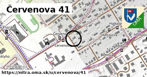 Červenova 41, Nitra
