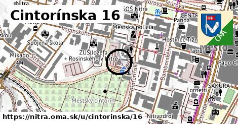 Cintorínska 16, Nitra