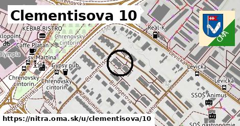 Clementisova 10, Nitra