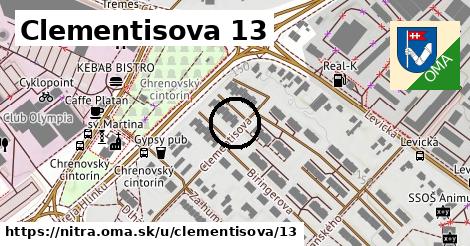Clementisova 13, Nitra